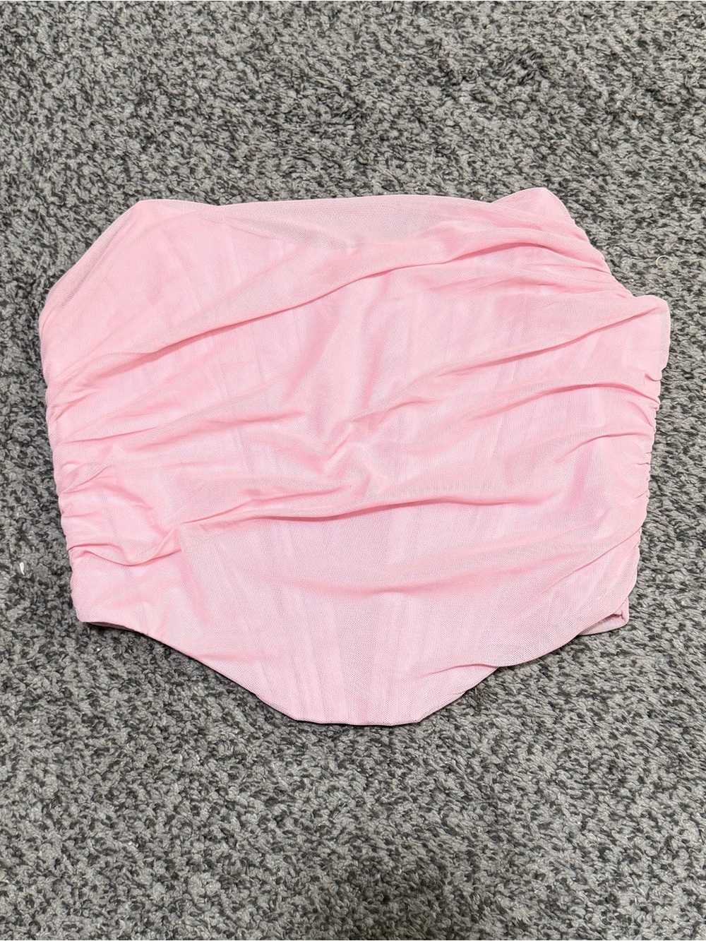 Light pink corset top